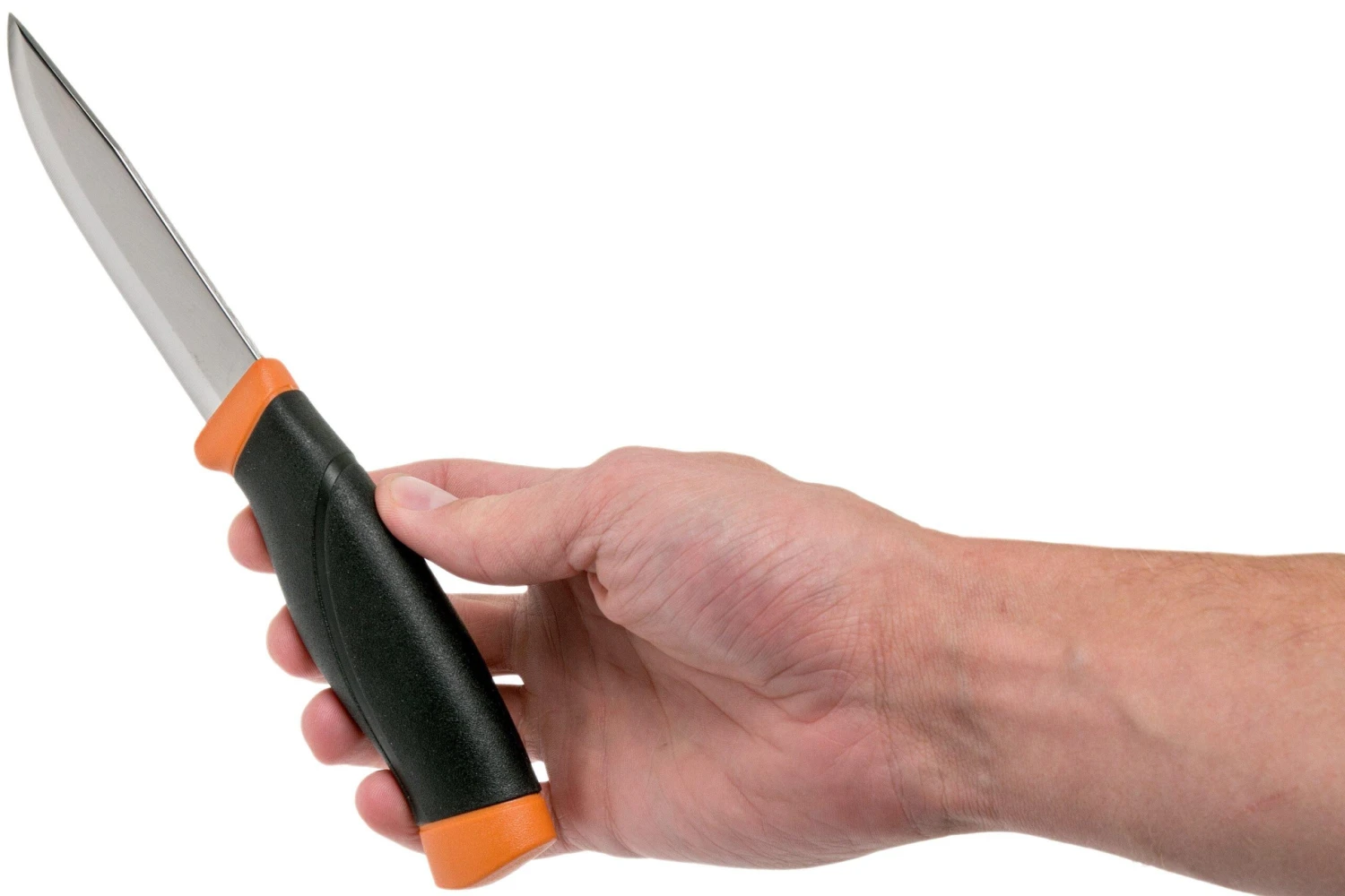 Morakniv Mora Companion Heavy Duty Burnt Orange Stainless, Cuchillo De Bushcrafting - Imagen 6