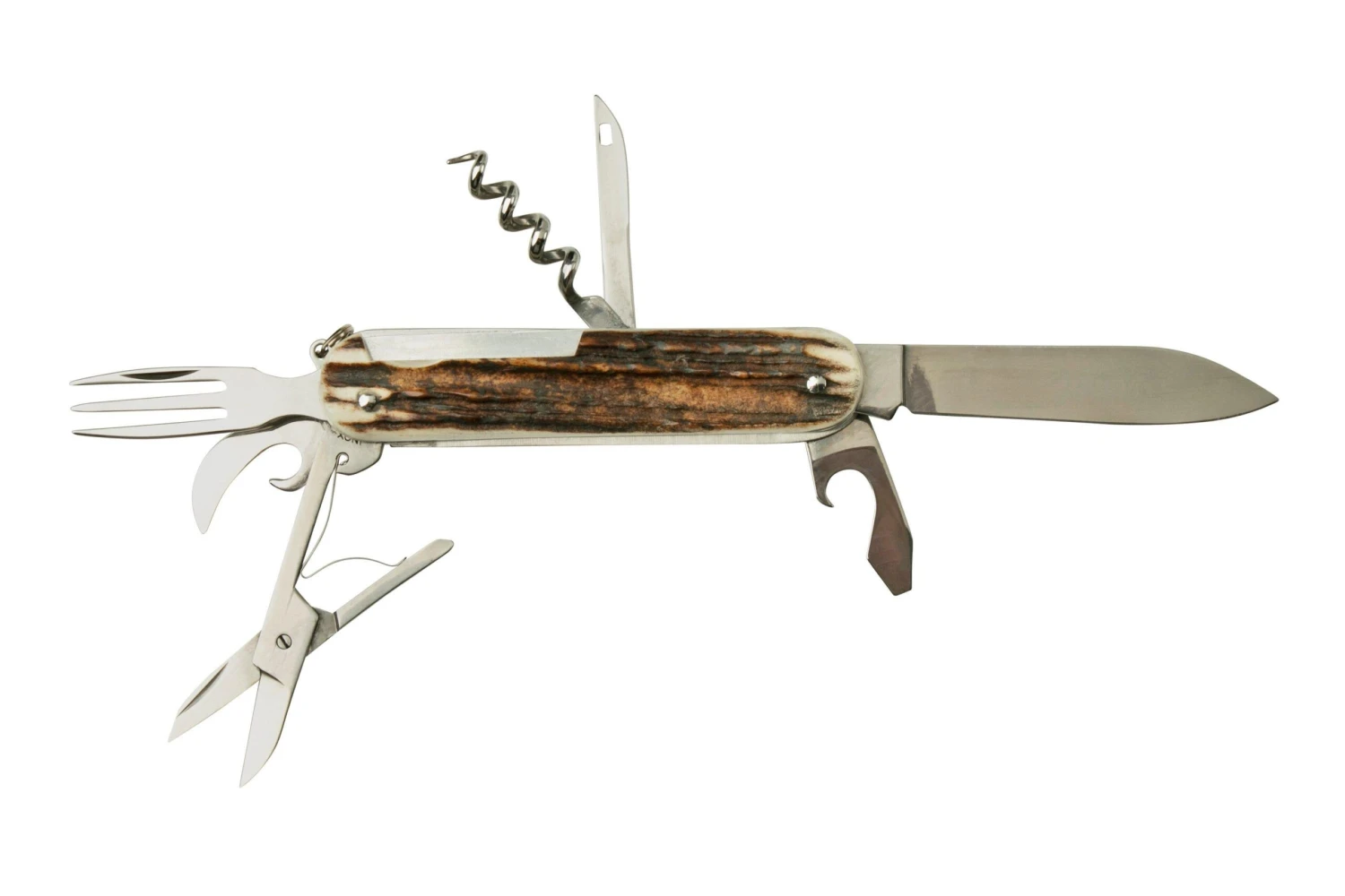 Mercury Multi-Tool Knife 913-8DC Stag, 8 Funciones, Navaja - Imagen 2