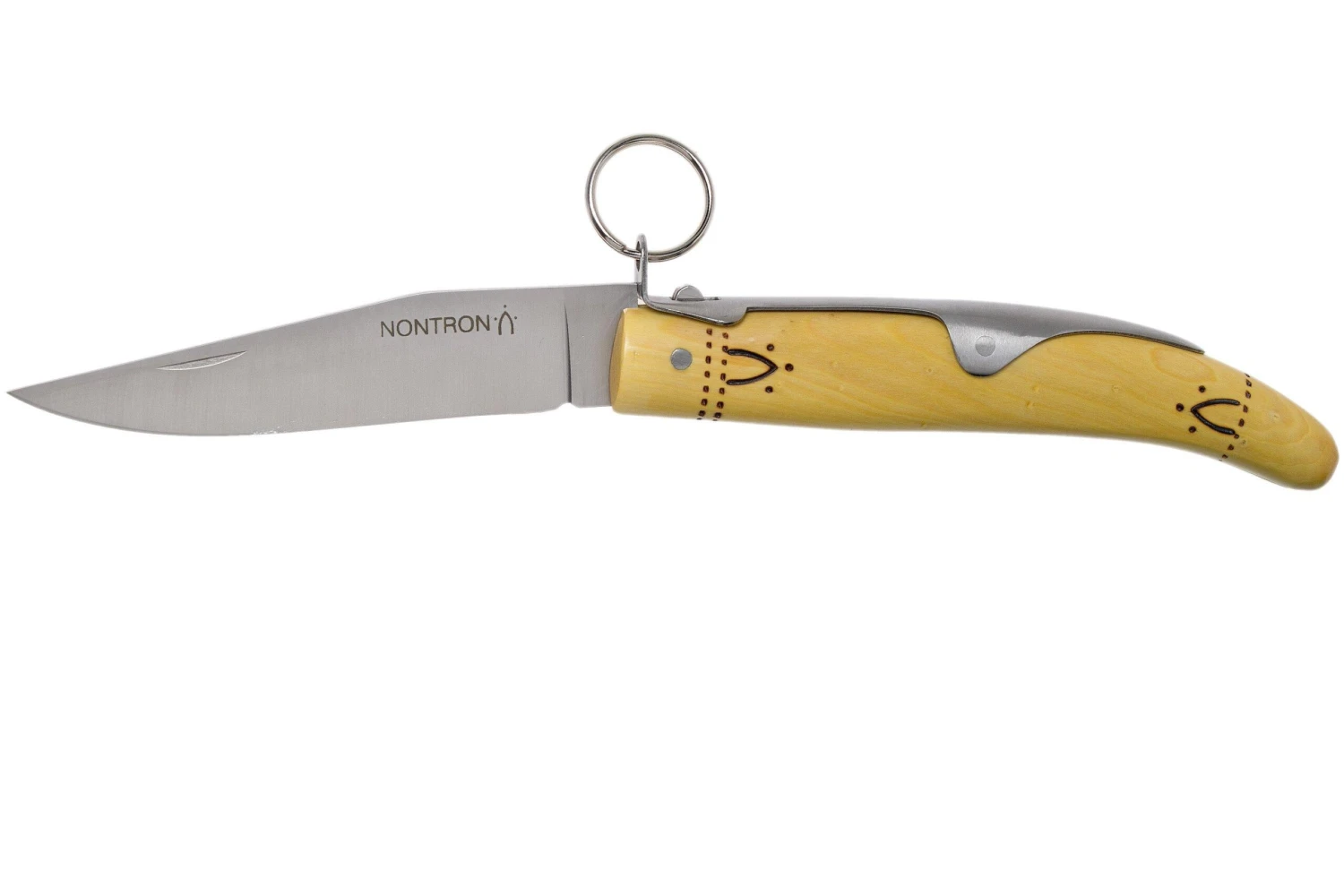 Nontron Lock Knife 1914-1918 Modelo, Boxwood NNCAP Navaja