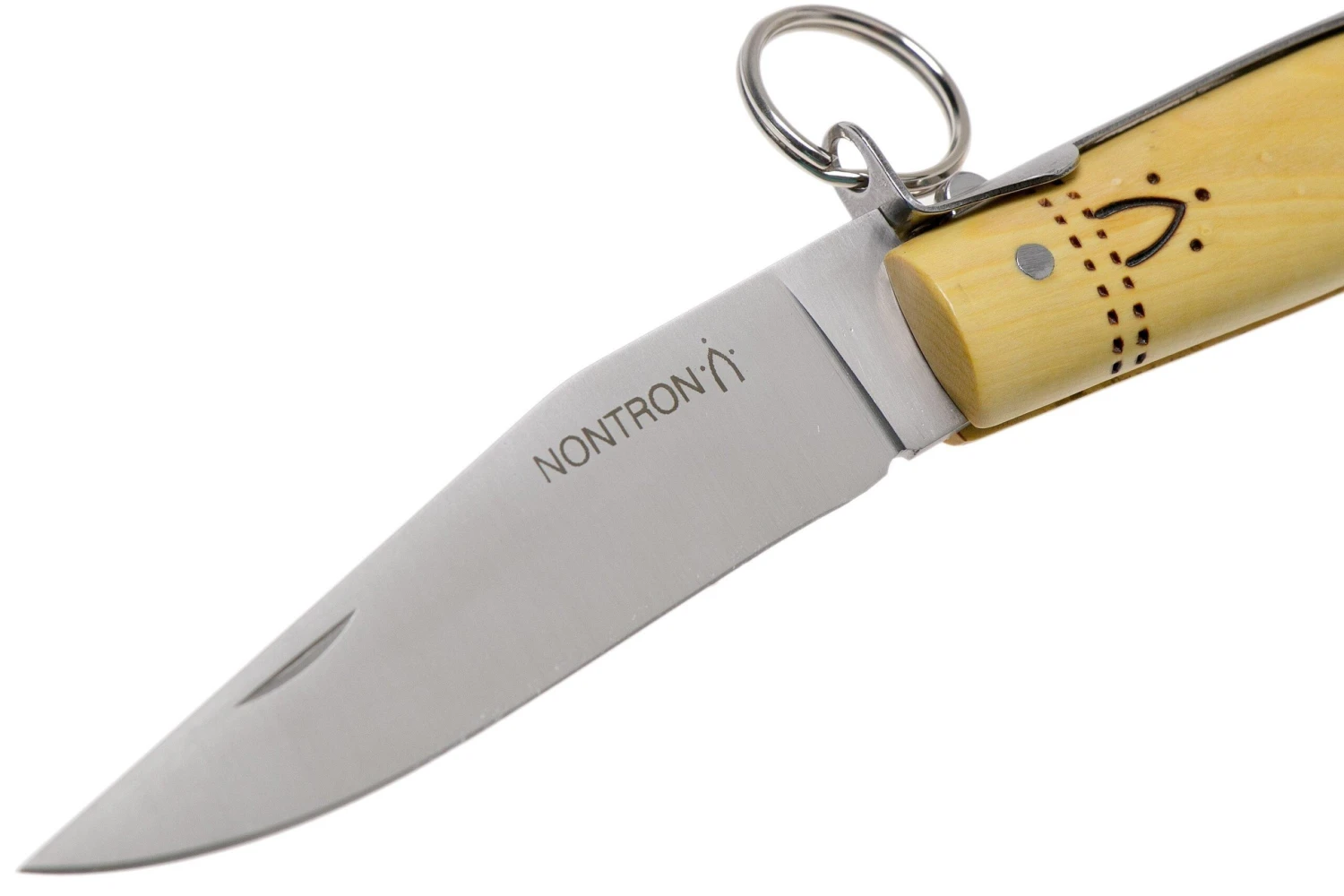 Nontron Lock Knife 1914-1918 Modelo, Boxwood NNCAP Navaja - Imagen 3