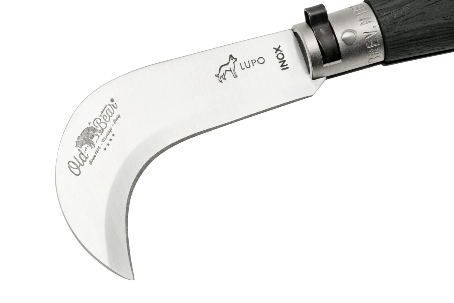 Old Bear Pruning Black Laminated S, 9747-17-MNK Cuchillo De Jardinero - Imagen 3