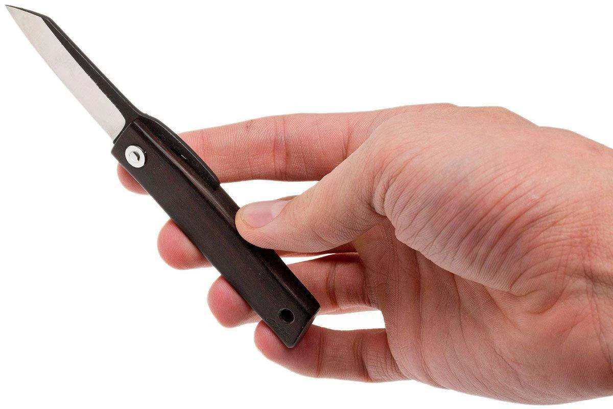 Ohta FK5 Higonokami-Navaja, Madera De ébano - Imagen 7