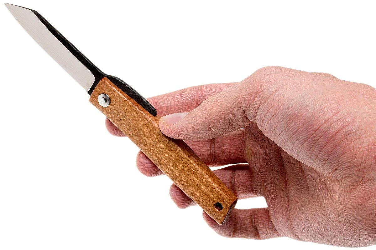 Ohta FK7 Higonokami-Navaja, Madera De Cerezo - Imagen 7