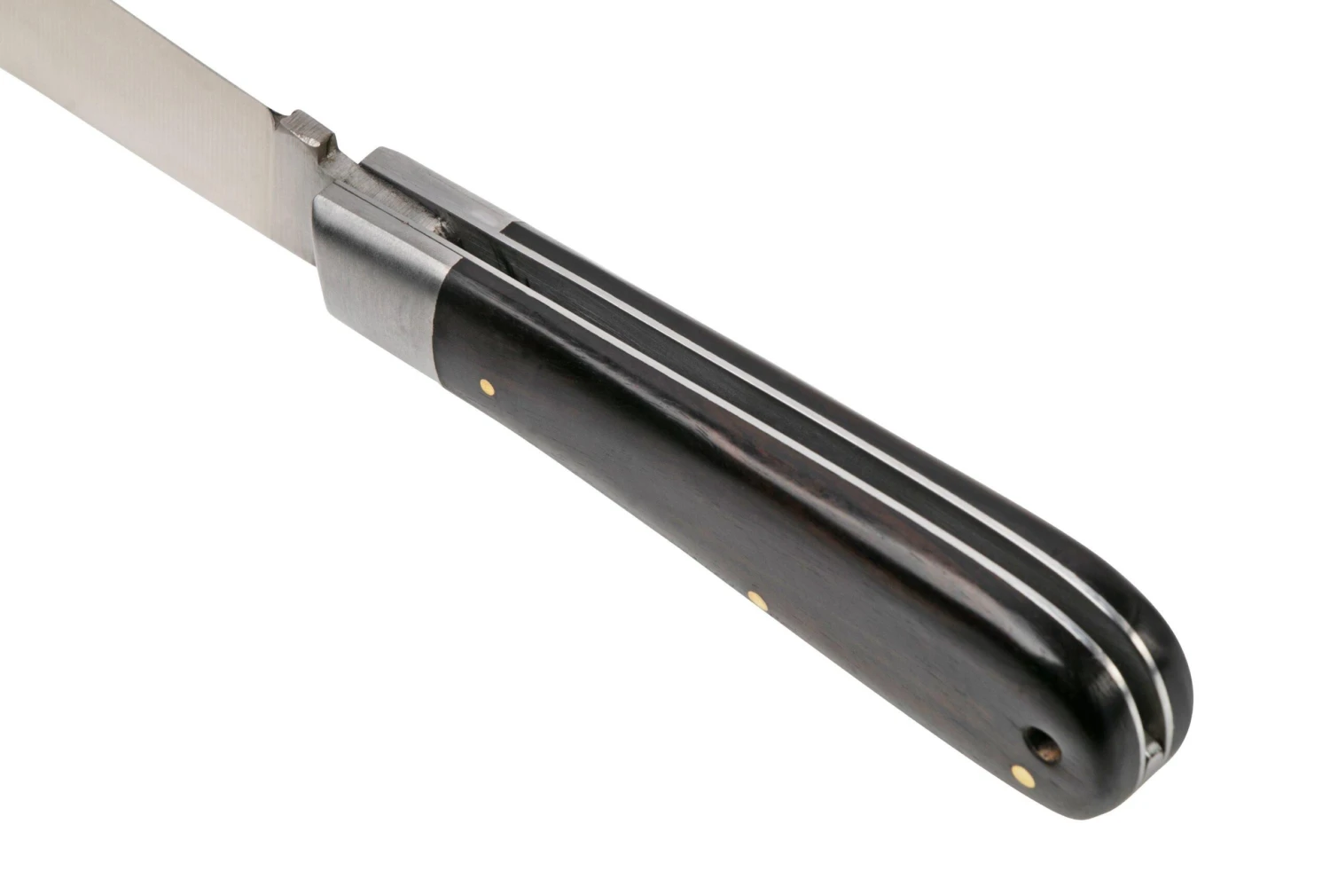 Otter Anchor Knife 173 R.m.L. Large Stainless, Grenadilla, Brass Anchor, Navaja - Imagen 5