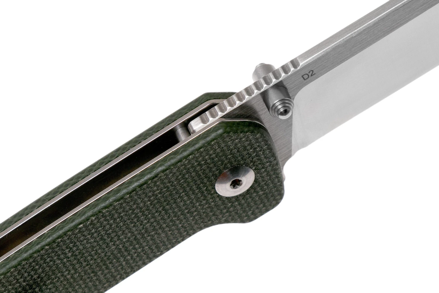 QSP Knife Penguin QS130-C Green Micarta, Navaja - Imagen 6