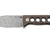 QSP Knife Canary QS141-F Damascus, Copper Foil Carbon Fibre, Cuchillo De Cuello