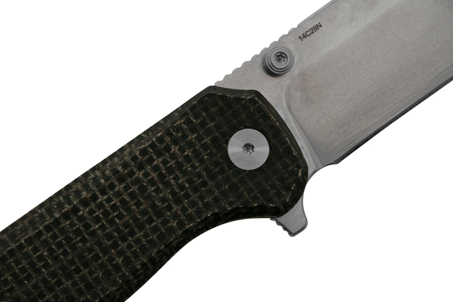 QSP Knife Swordfish QS149-C1 Brown Rough Micarta, Stonewashed, Navaja - Imagen 5