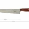 Robert Herder '1922' Cuchillo De Chef 23 Cm Acero Al Carbono
