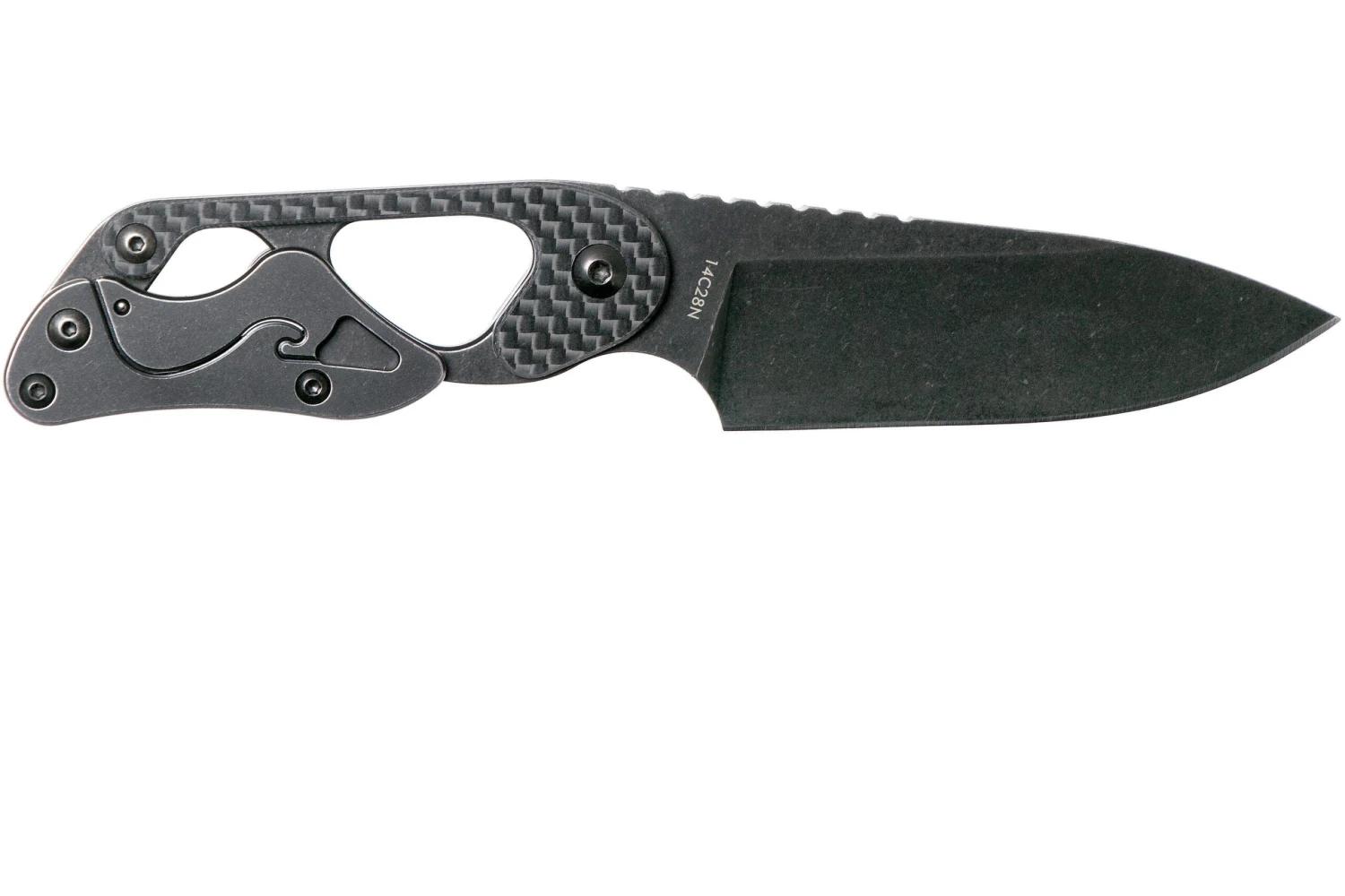 Real Steel Comerant 3724 Blackwashed Cuchillo De Cuello - Imagen 2