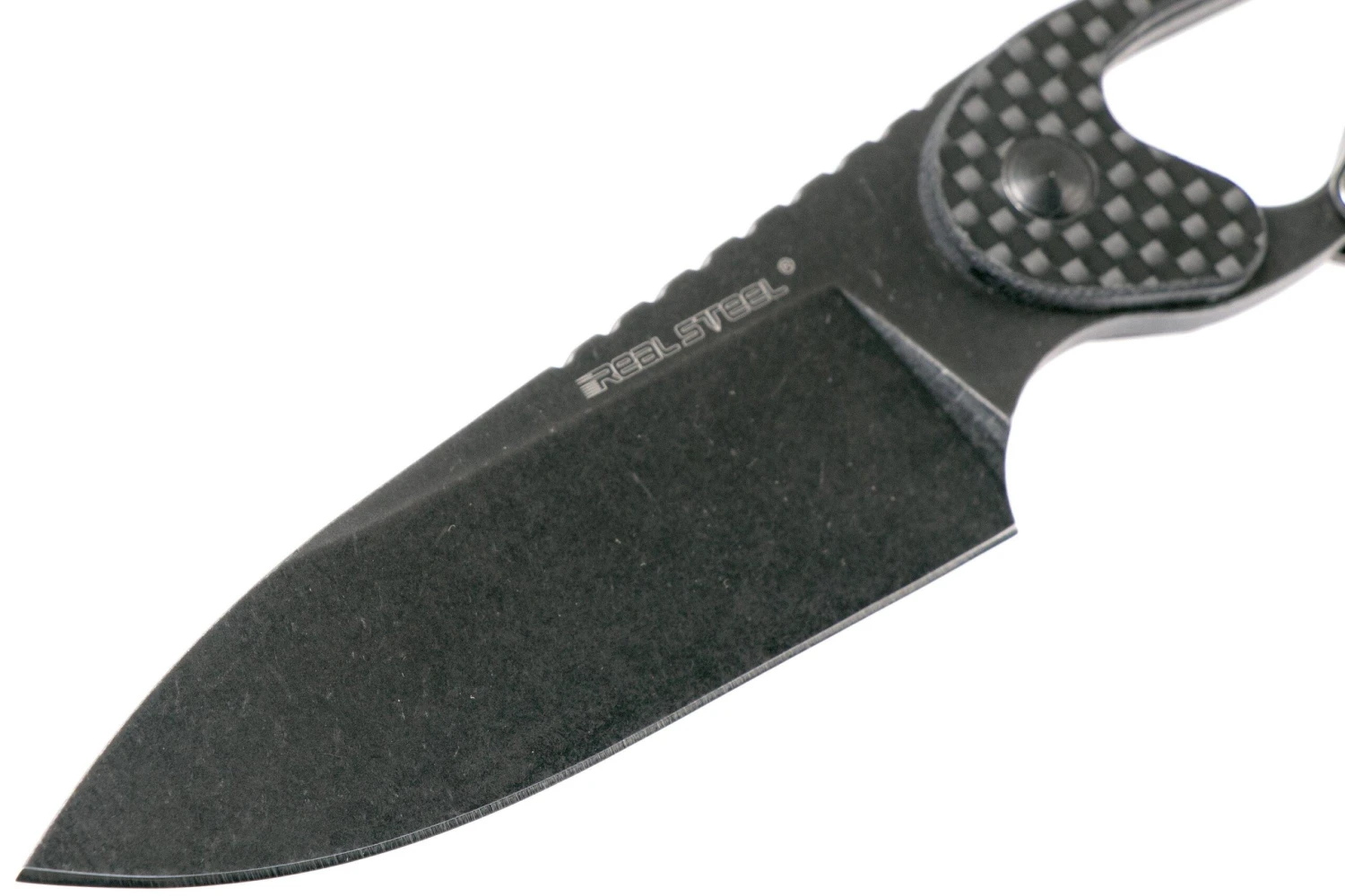 Real Steel Comerant 3724 Blackwashed Cuchillo De Cuello - Imagen 3