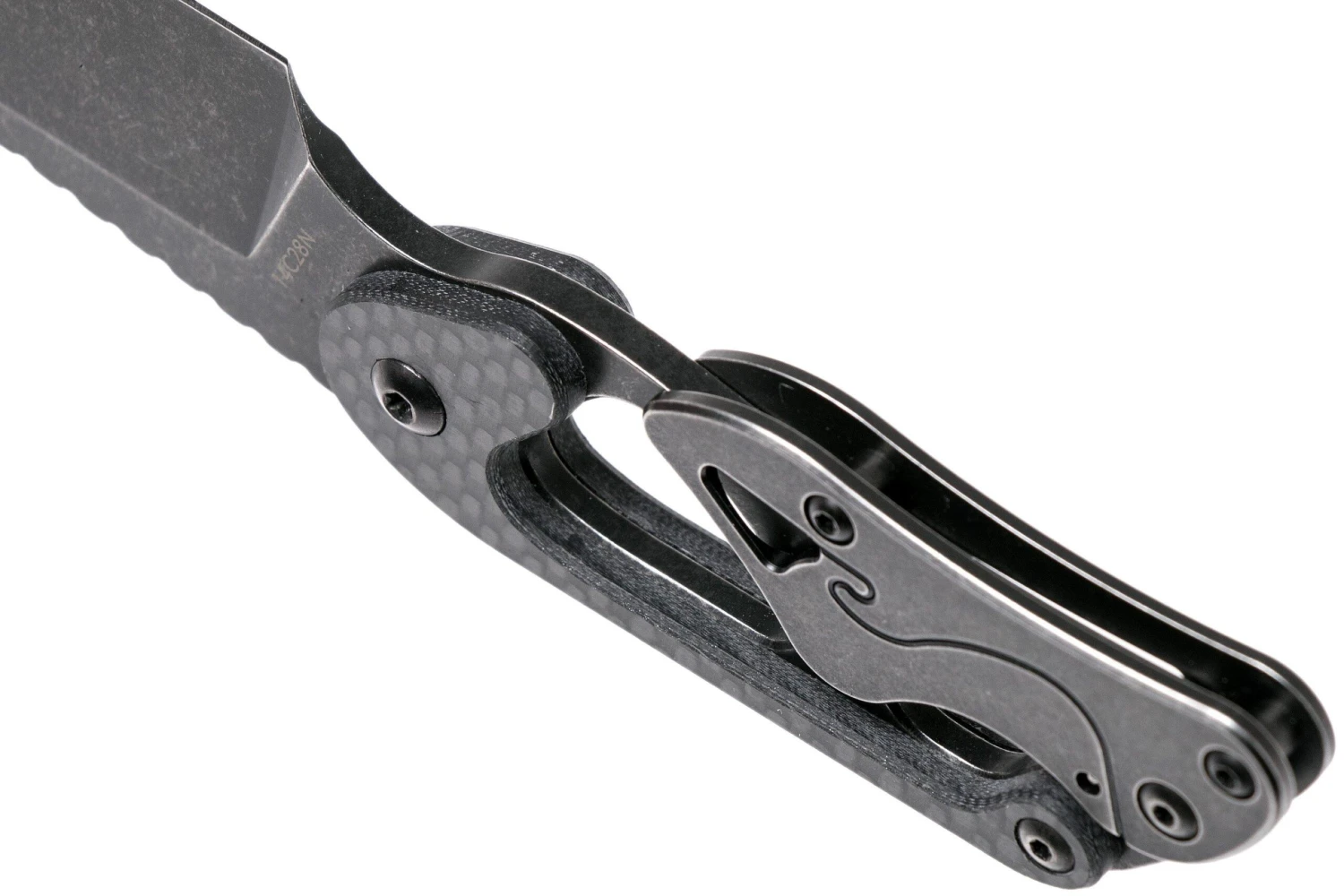 Real Steel Comerant 3724 Blackwashed Cuchillo De Cuello - Imagen 4