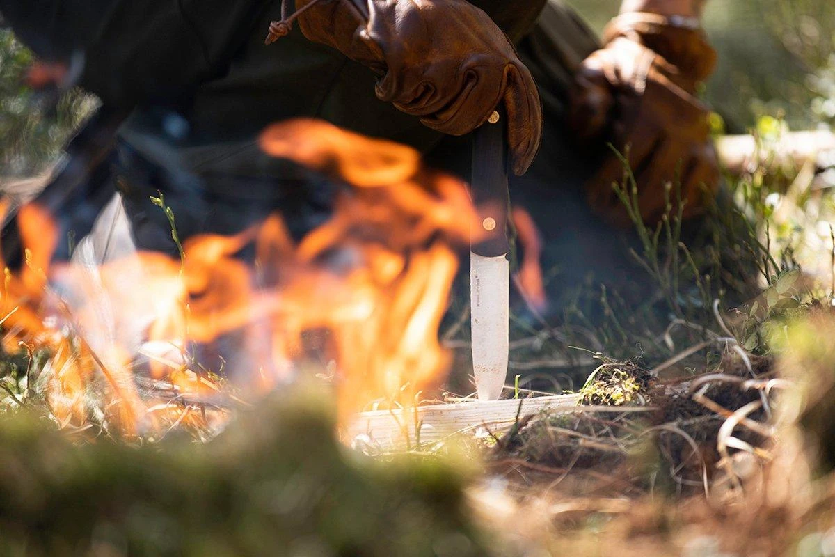 Real Steel Bushcraft III Convex Ebony Mosaic 3726E Knivesandtools Exclusive Cuchillo Bushcraft - Imagen 9