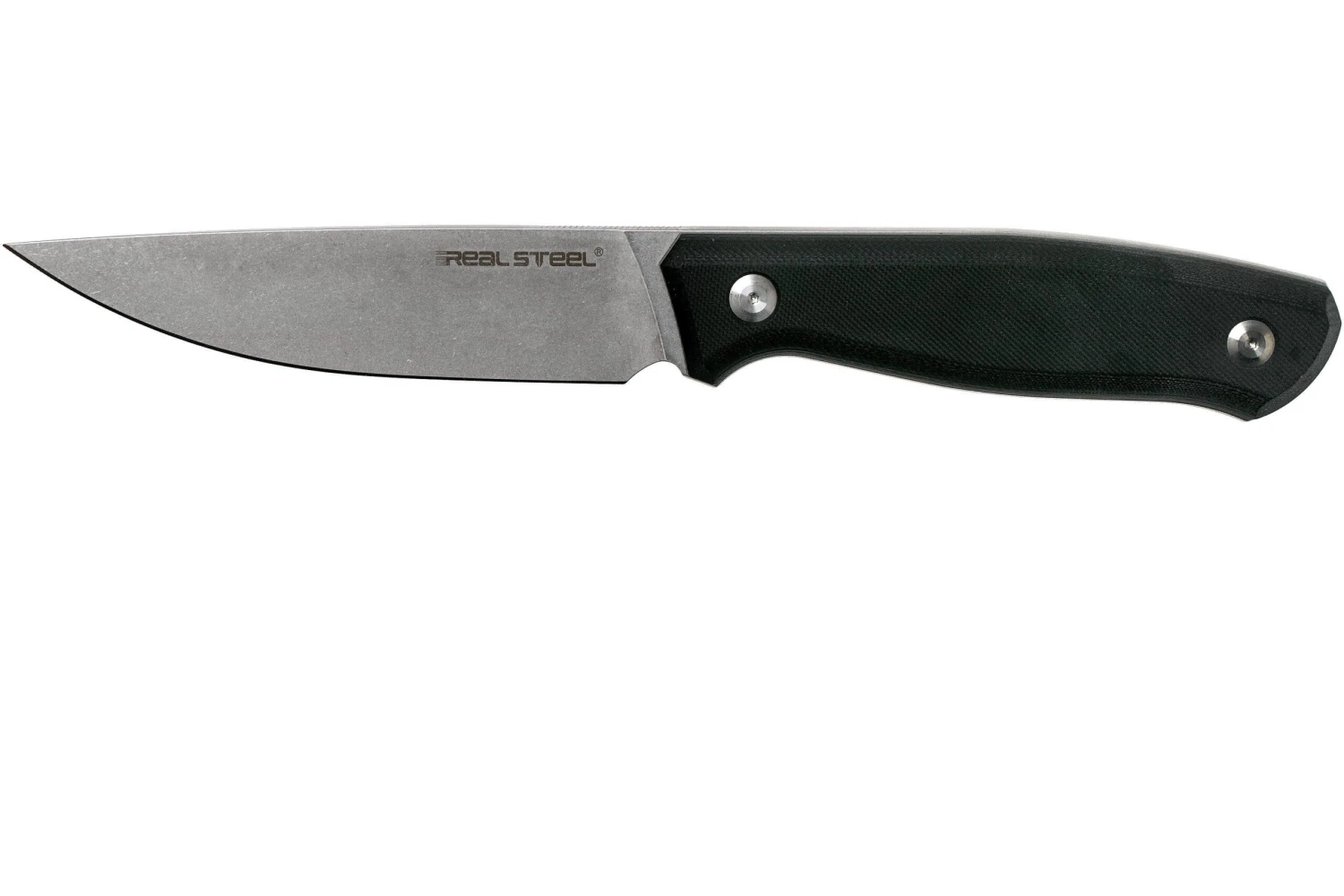 Real Steel Arbiter Stonewashed 3811 Cuchillo Fijo, Ostap Hel Design - Imagen 3