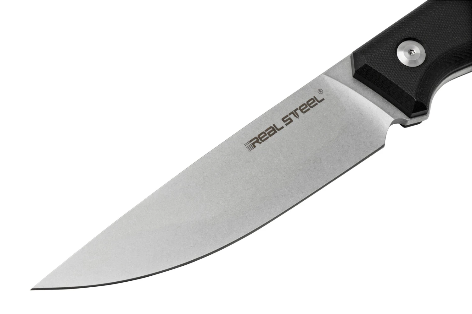 Real Steel Arbiter Stonewashed 3811 Cuchillo Fijo, Ostap Hel Design - Imagen 6