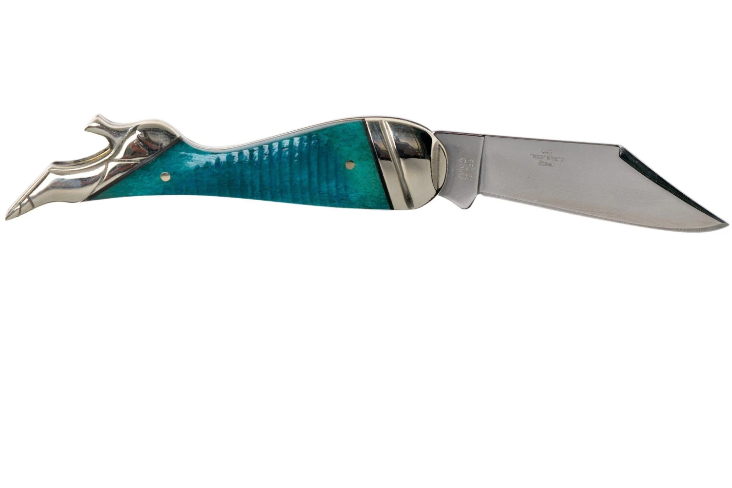 Rough Ryder Black & Blue Lady Leg RR2122 Navaja - Imagen 2