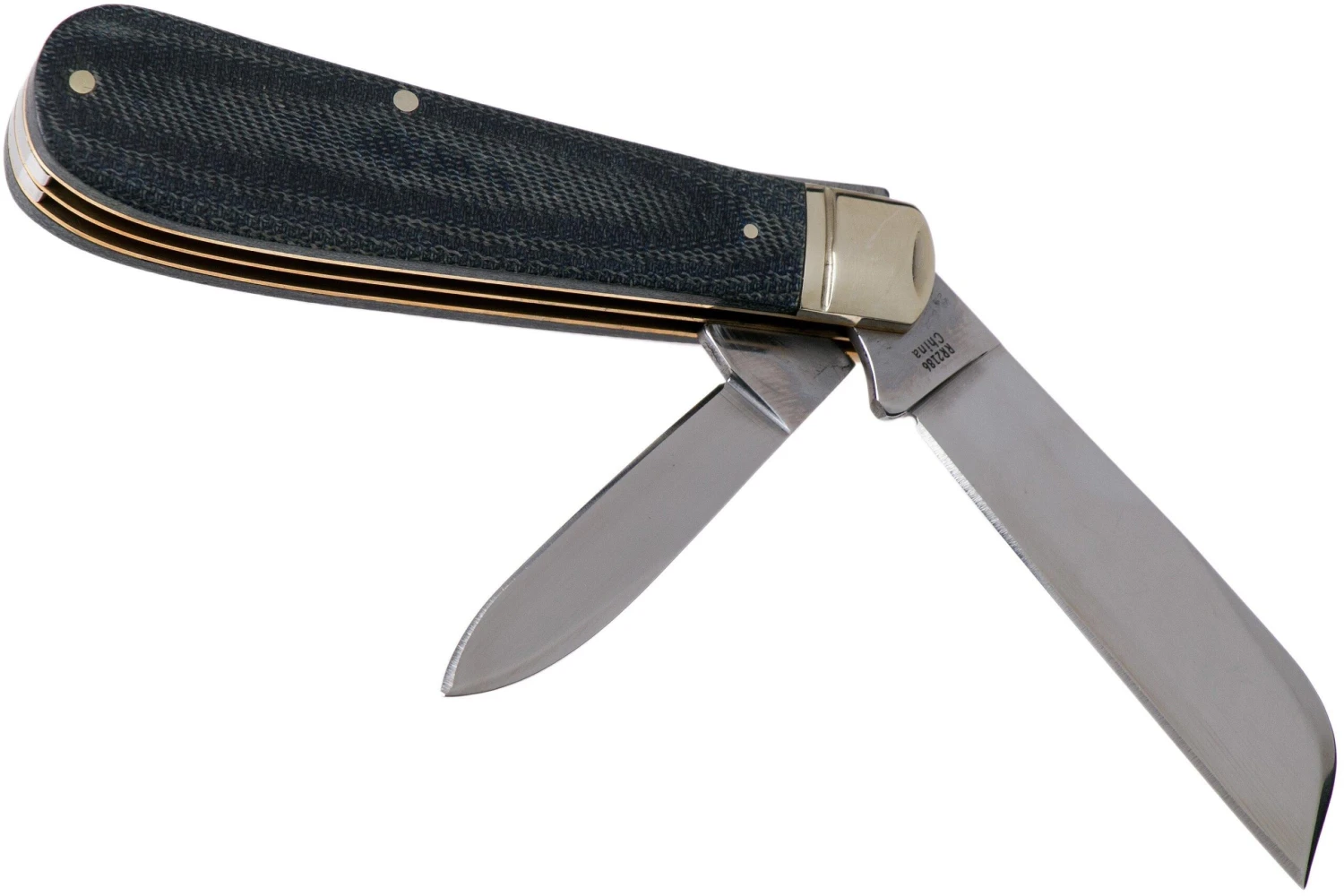 Rough Ryder Half Hawk Denim RR2186 Carbon Navaja Slipjoint - Imagen 2