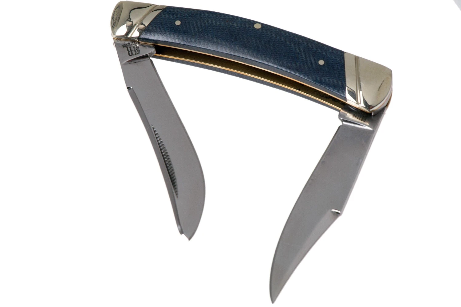 Rough Ryder Small Moose Denim RR2190 Carbon Navaja Slipjoint - Imagen 2