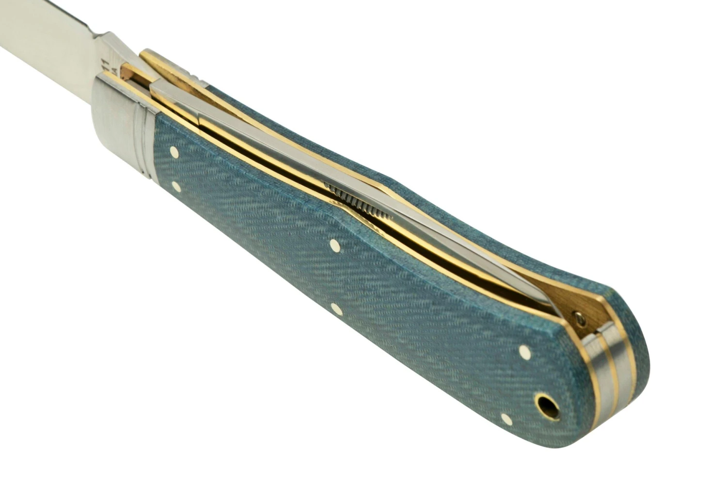 Rough Ryder Reserve Heavy Trapper Denim Micarta, RRR011 Navaja Slipjoint - Imagen 4