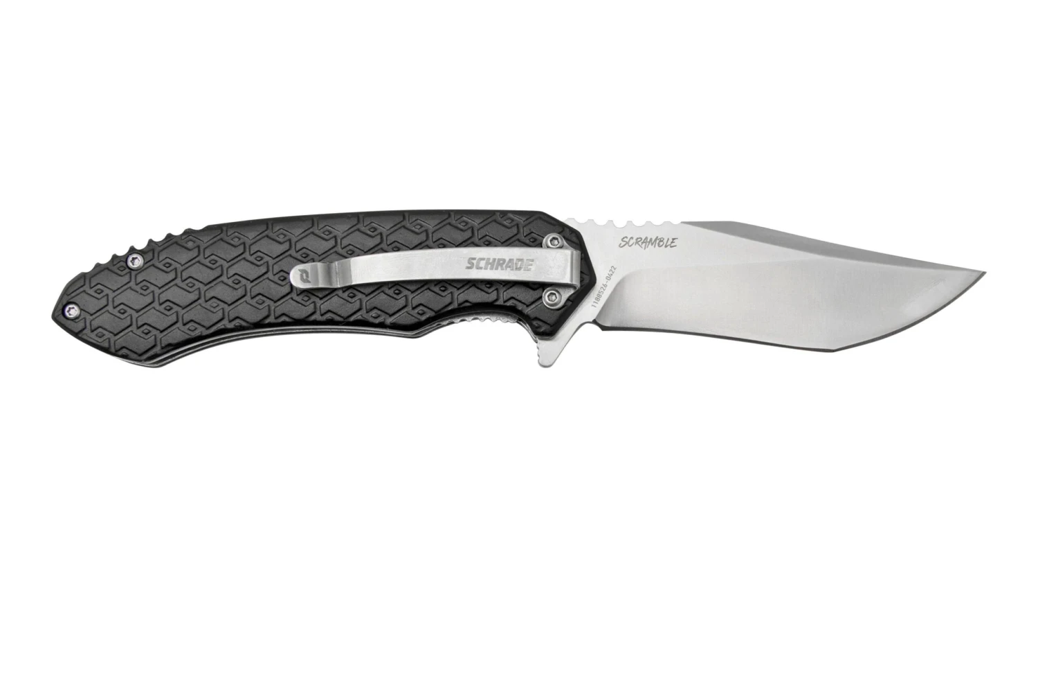 Schrade Scramble 1159311, Navaja Negra - Imagen 2