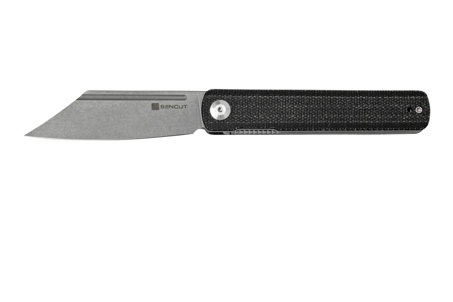 SENCUT Bronte SA08A Stonewashed, Black Micarta, Navaja