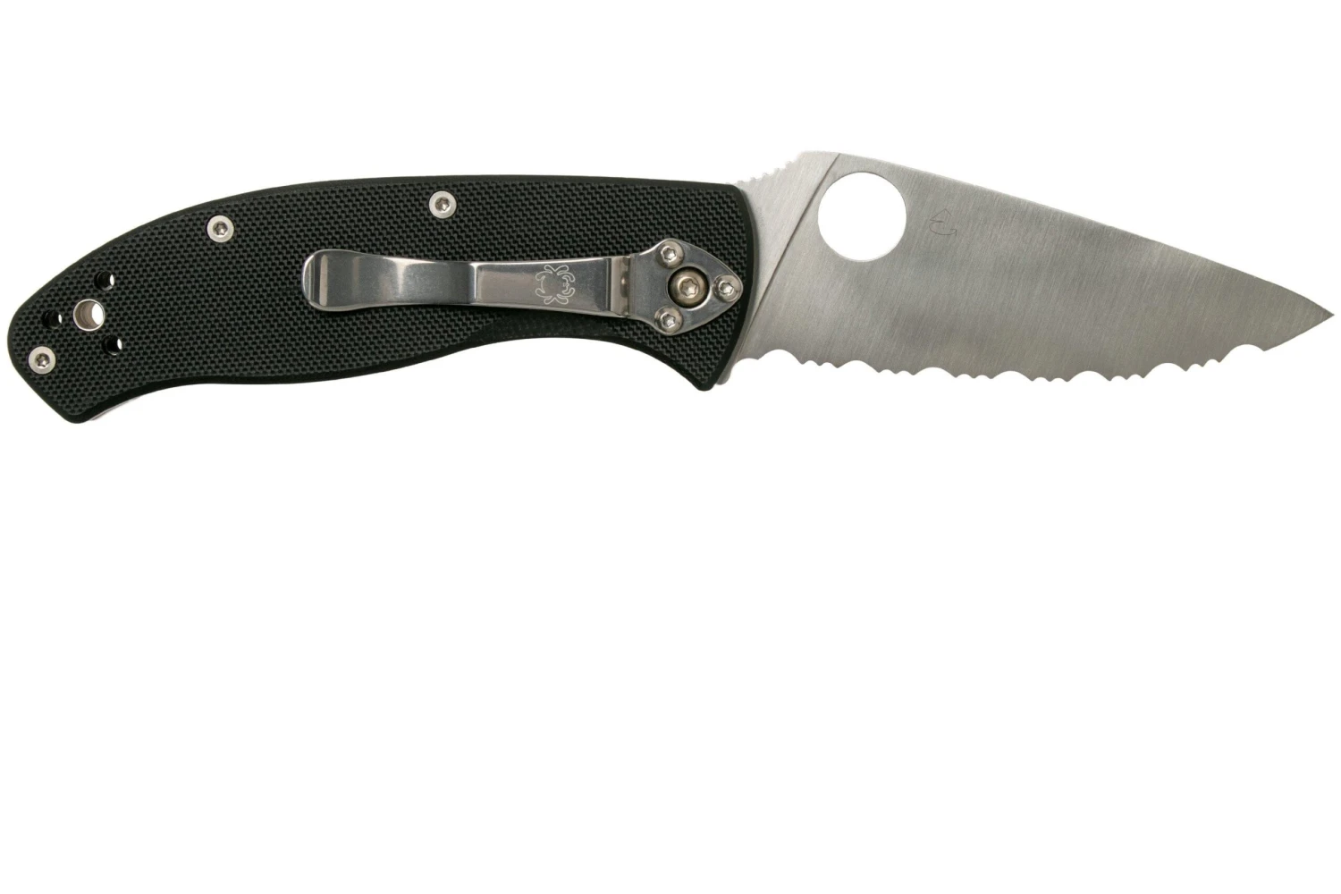 Spyderco Tenacious C122GS Navaja, Dentada - Imagen 2