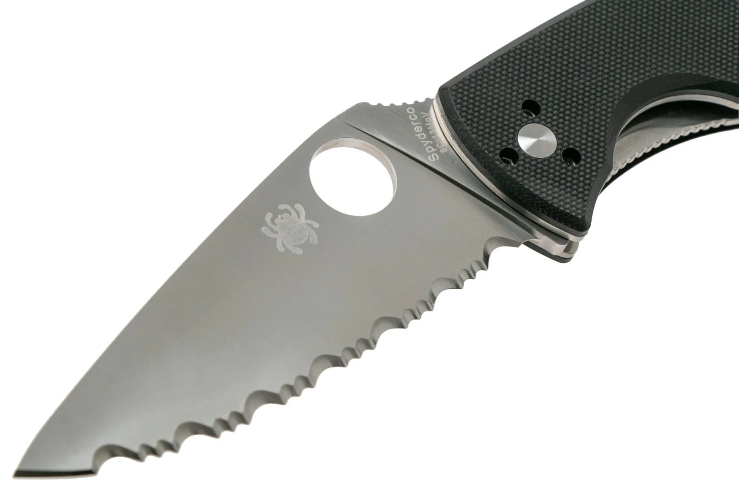 Spyderco Tenacious C122GS Navaja, Dentada - Imagen 3