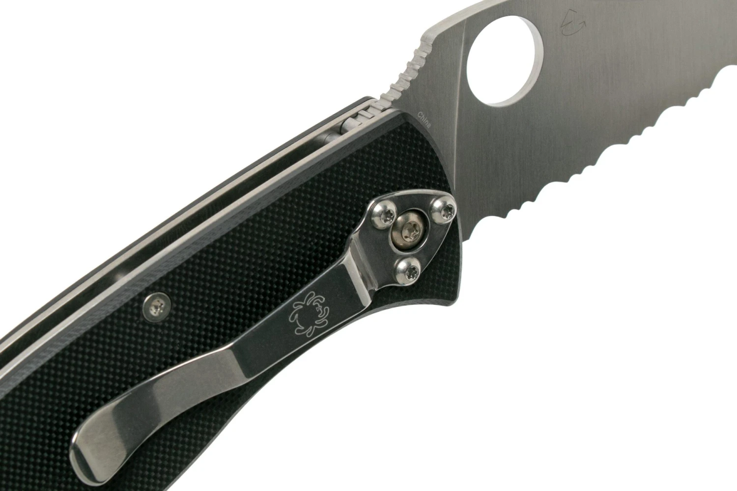 Spyderco Tenacious C122GS Navaja, Dentada - Imagen 6