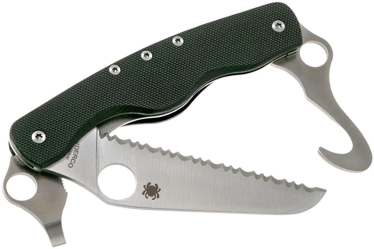 Spyderco Clipitool Rescue C209GS Cuchillo De Rescate - Imagen 5