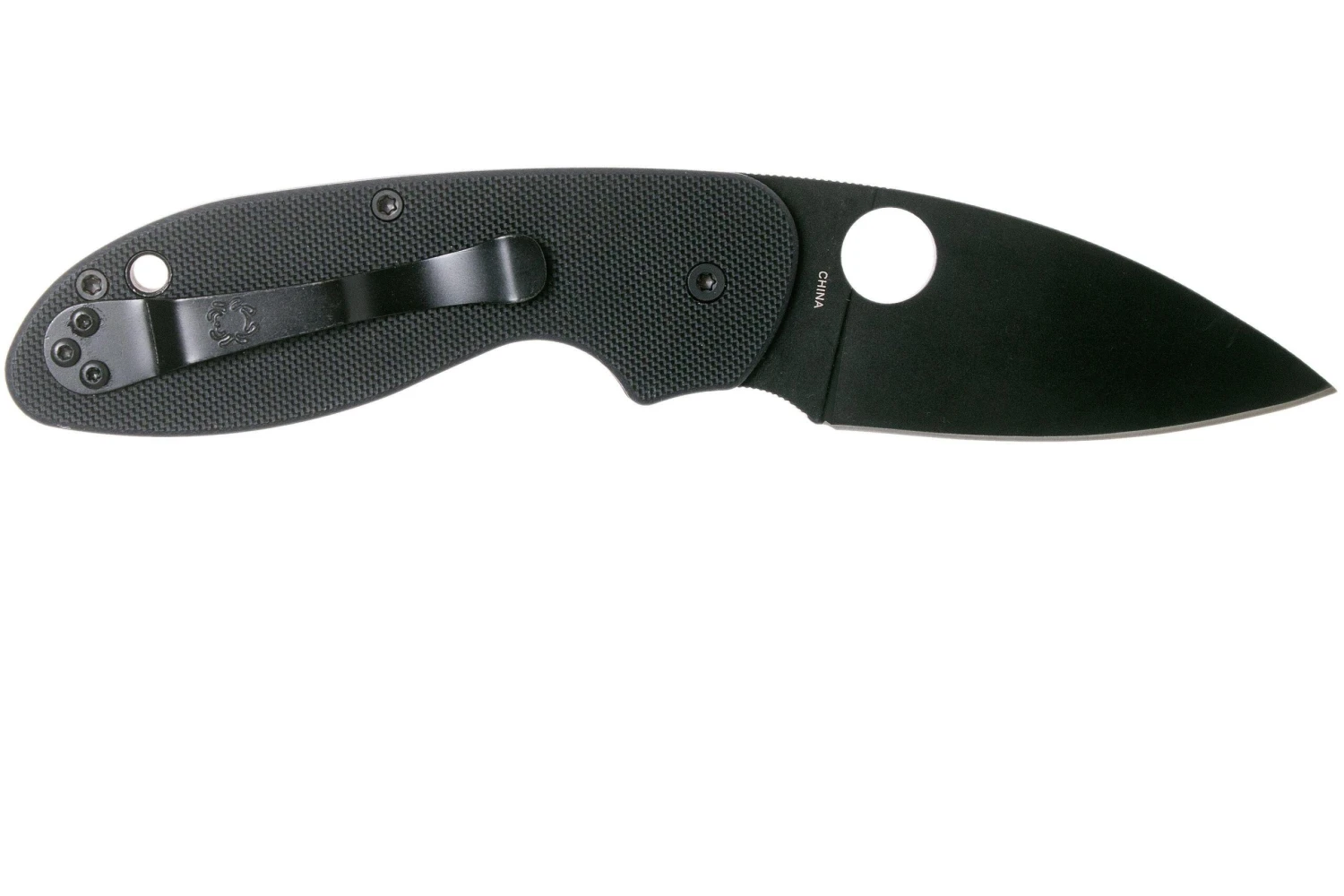 Spyderco Efficient C216GPBBK All Black Navaja - Imagen 2
