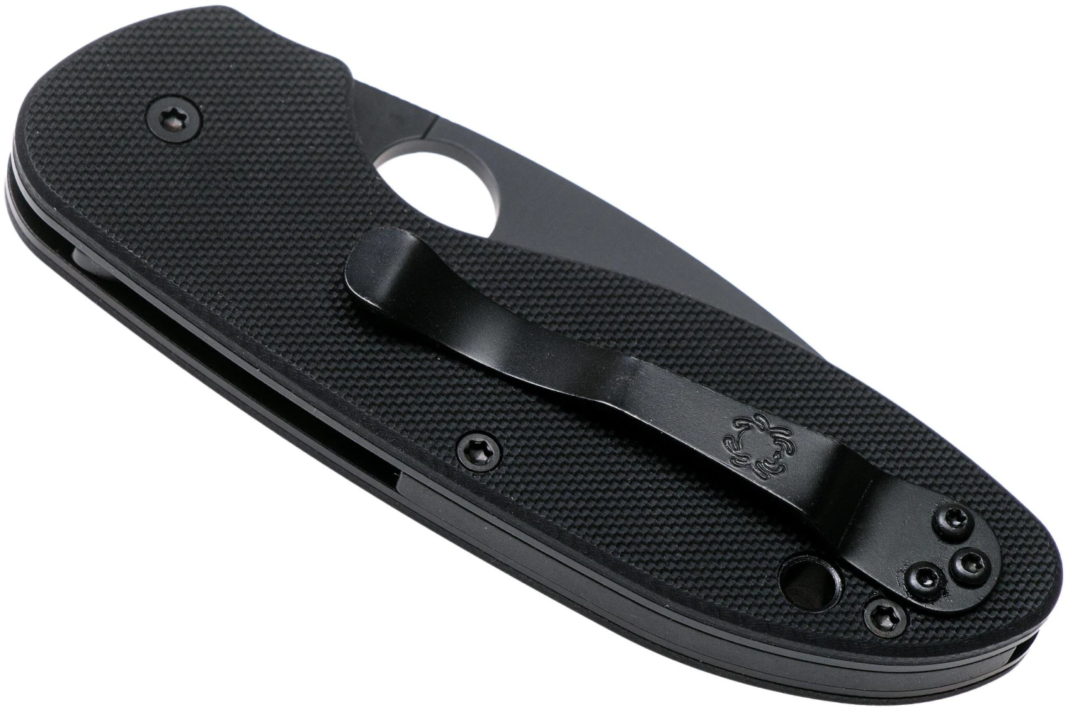 Spyderco Efficient C216GPBBK All Black Navaja - Imagen 4
