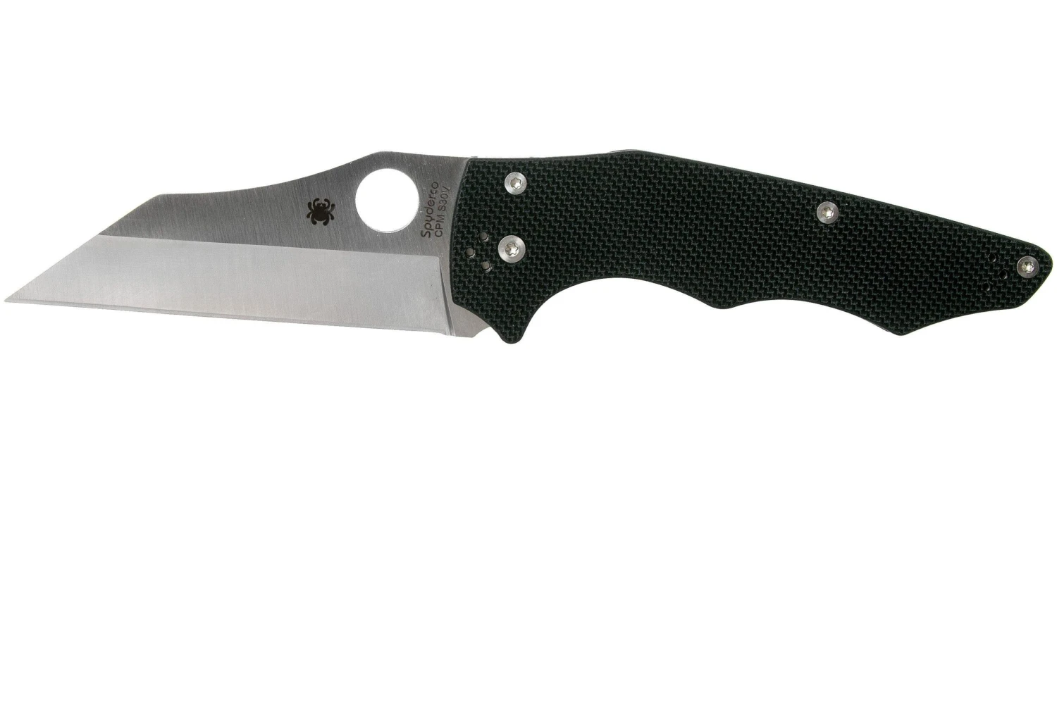 Spyderco YoJumbo C253G Black G10 Navaja, Michael Janich Design