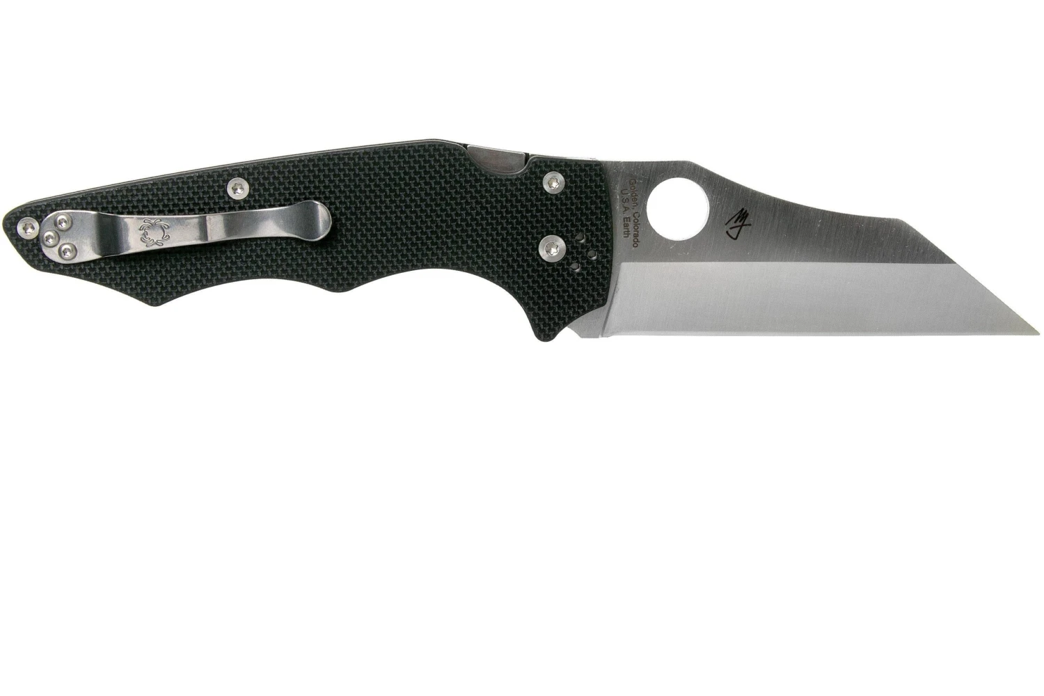Spyderco YoJumbo C253G Black G10 Navaja, Michael Janich Design - Imagen 2