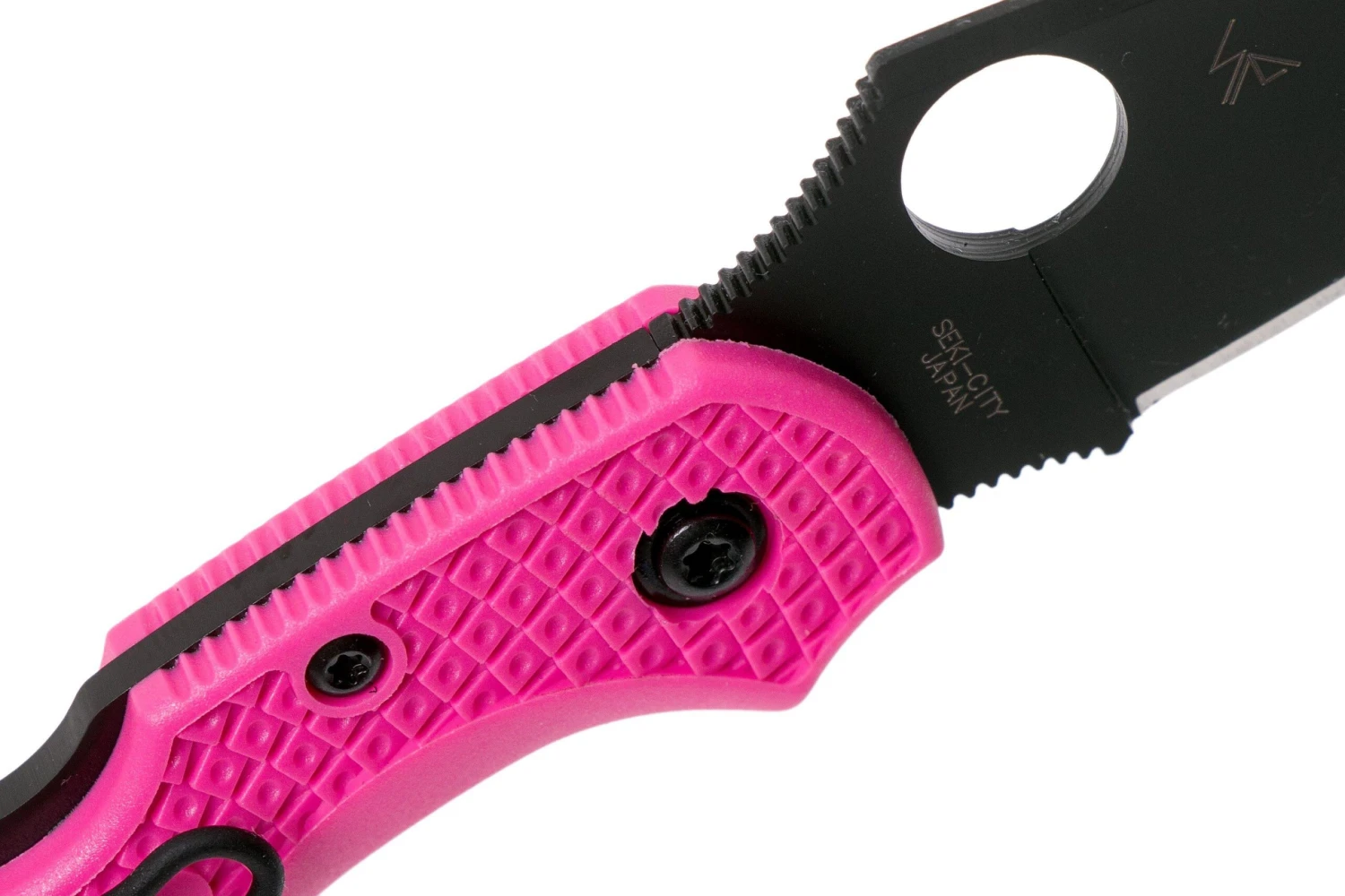 Spyderco Dragonfly 2 Pink Black S30V C28FPPNS30BK2 Pink Heals Navaja - Imagen 6