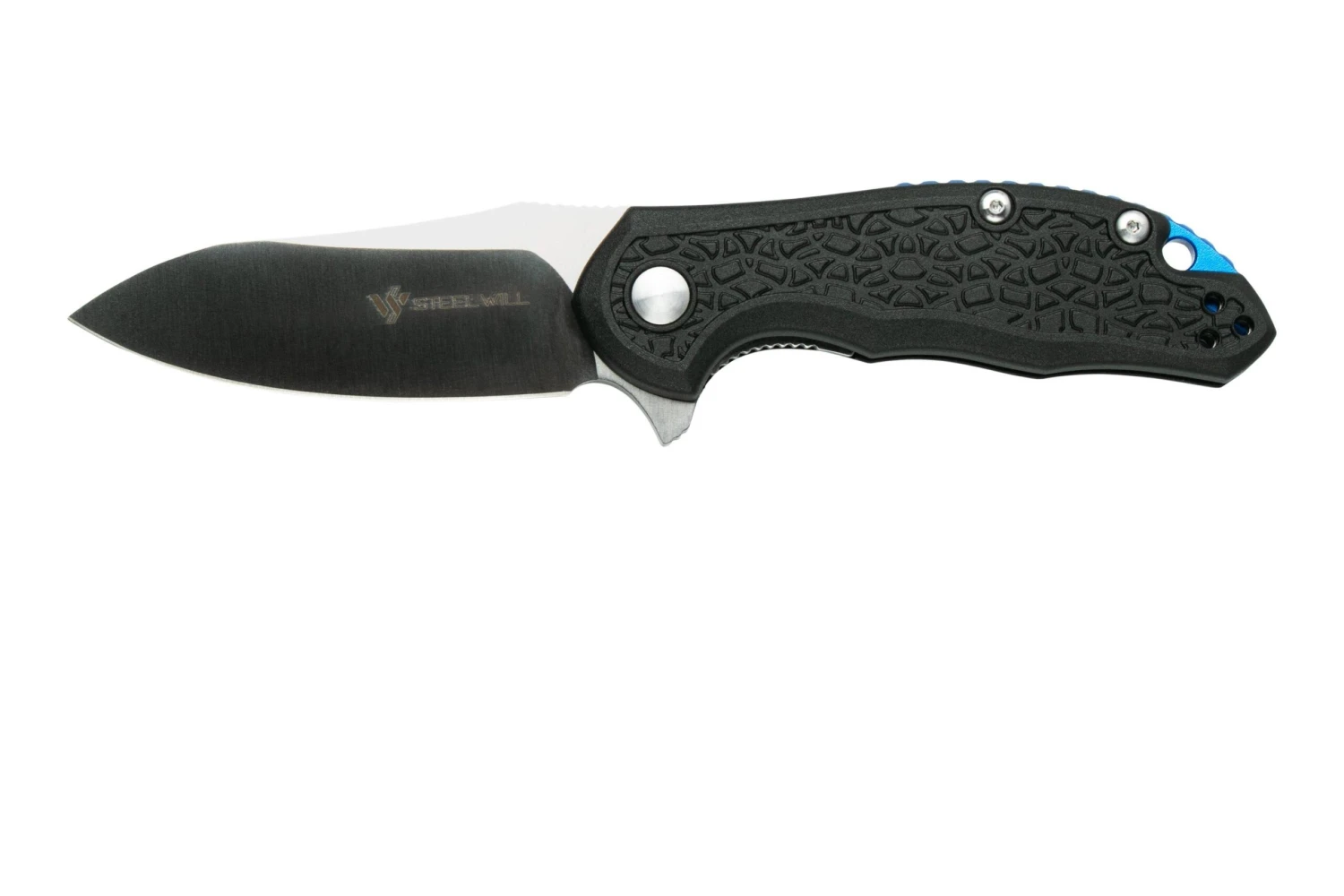 Steel Will Modus F25M-11 Black FRN, Hoja D2, Navaja