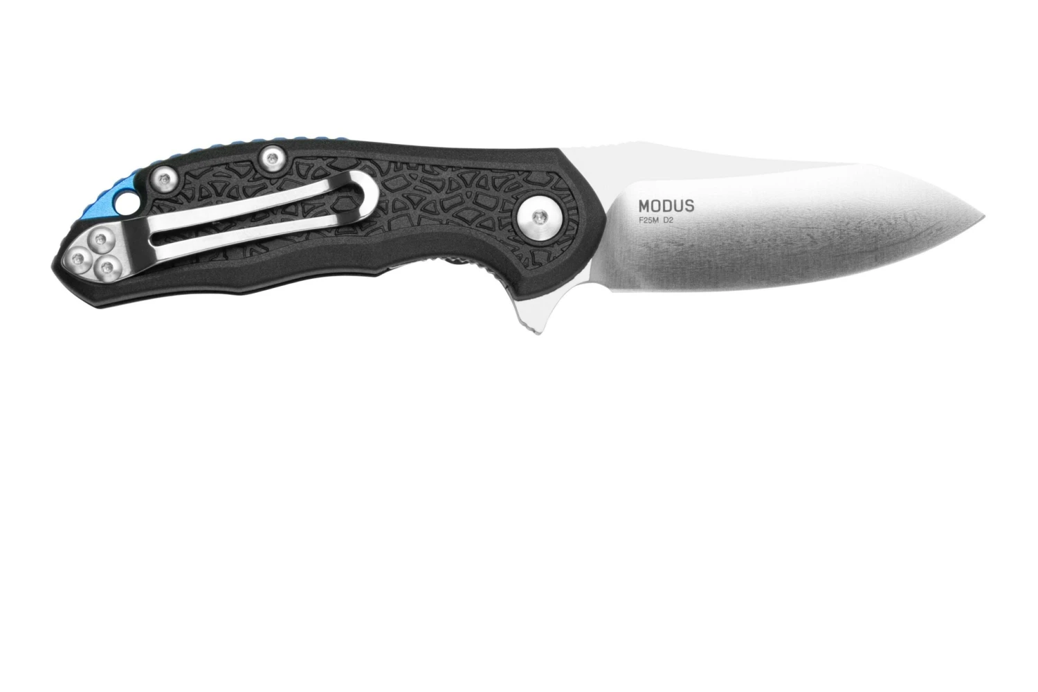 Steel Will Modus F25M-11 Black FRN, Hoja D2, Navaja - Imagen 2