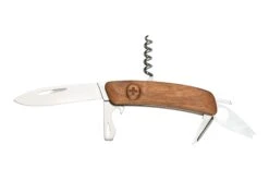 Swiza TT03 Tick Tool, Navaja Suiza Con Herramienta Para Garrapatas, Madera De Nogal