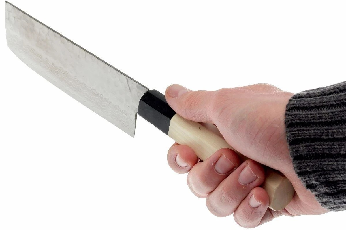 Sakai Takayuki 45-Layer Damascus Nakiri, 16 Cm, 7253 - Imagen 4