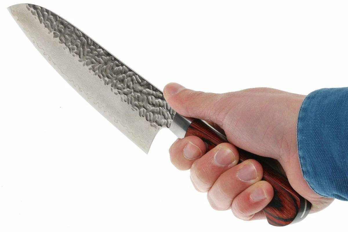 Sakai Takayuki 33-Layer Damascus Cuchillo Santoku, 18 Cm - Imagen 5