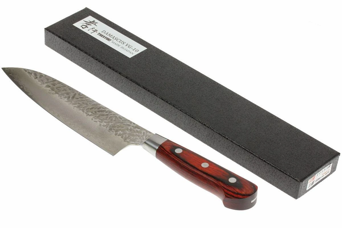 Sakai Takayuki 33-Layer Damascus Cuchillo Santoku, 18 Cm - Imagen 6