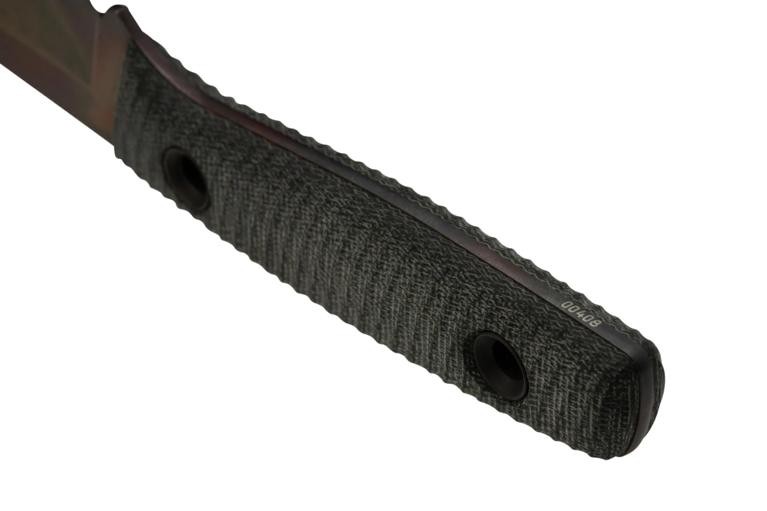 TRC Knives Classic Freedom M390 Apo Finish Black Canvas Micarta, Cuchillo Bushcraft - Imagen 4