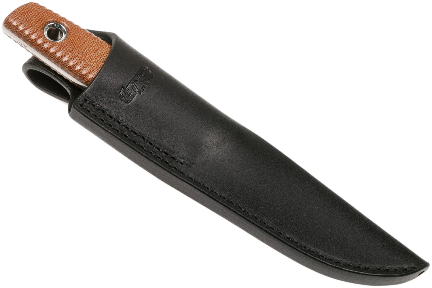 TRC Knives Classic Freedom, FFG, Brown Canvas Micarta Cuchillo De Exterior - Imagen 6