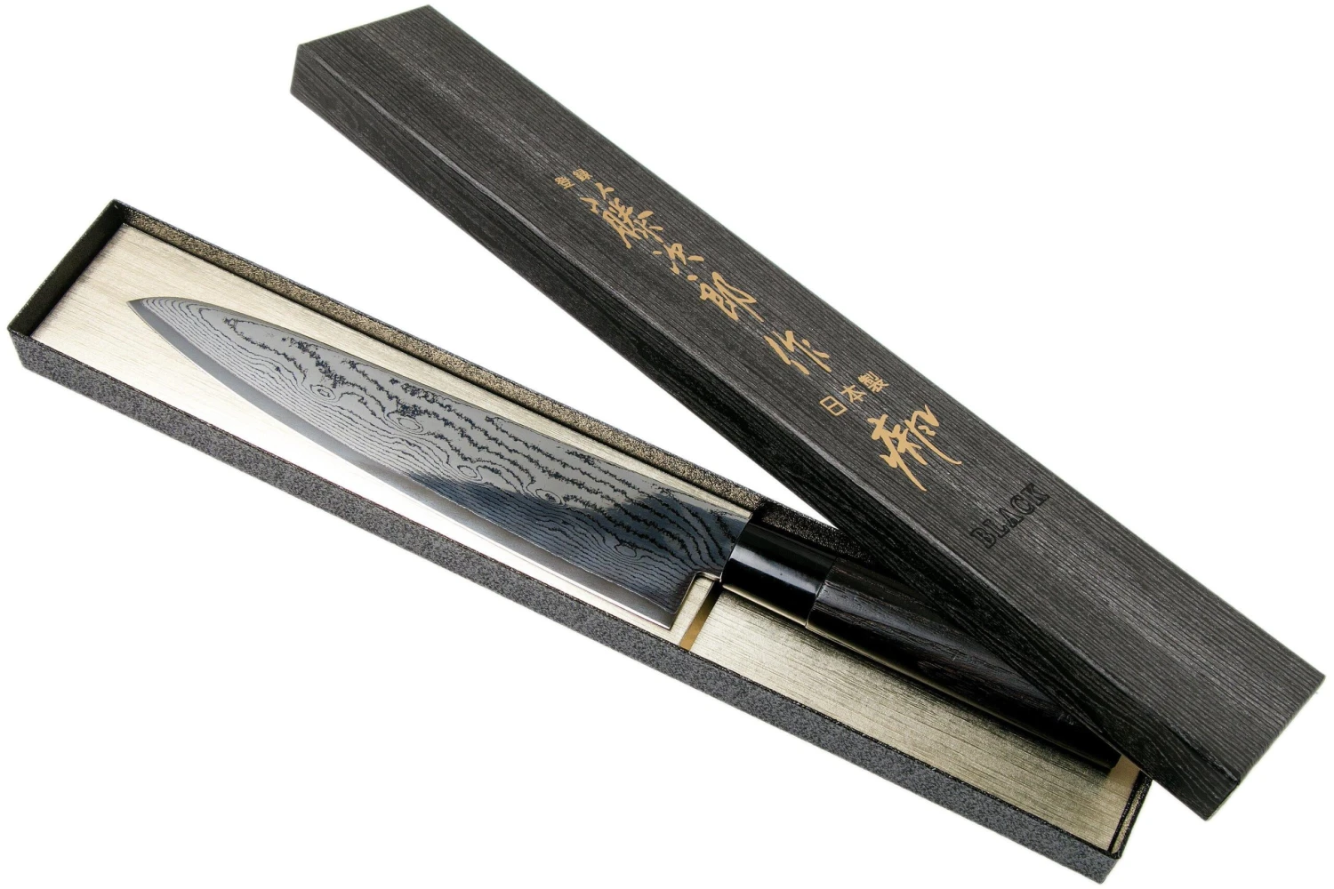 Tojiro Shippu Black Damascus Cuchillo De Chef 21 Cm, FD-1594 - Imagen 8