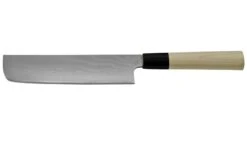 Tojiro Shippu FD-598, Nakiri De Damasco De 63 Capas, 18 Cm