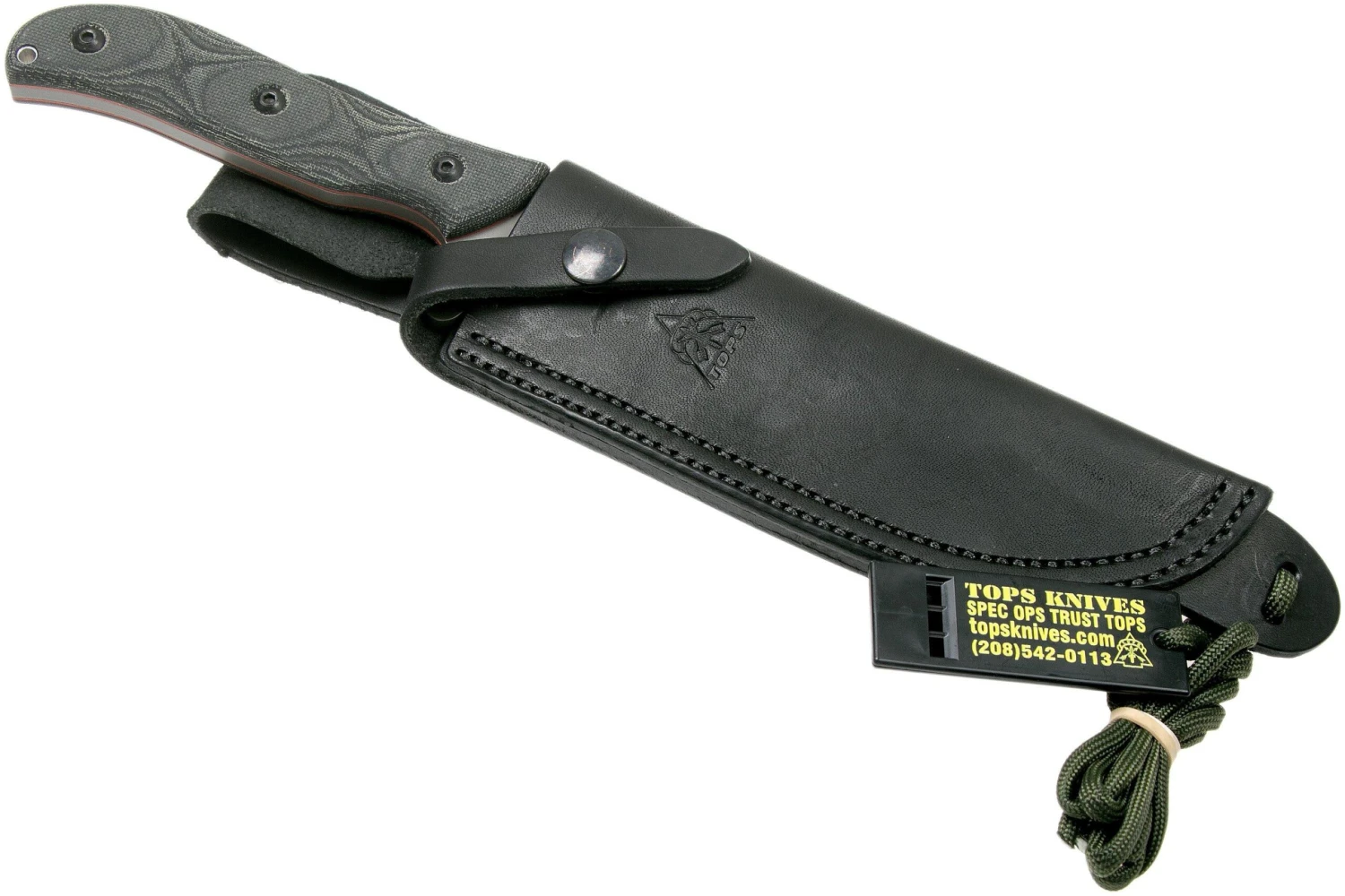 TOPS Knives TOPS Silent Hero Smooth HERO-02 Cuchillo De Supervivencia, Anton Du Plessis Design - Imagen 6