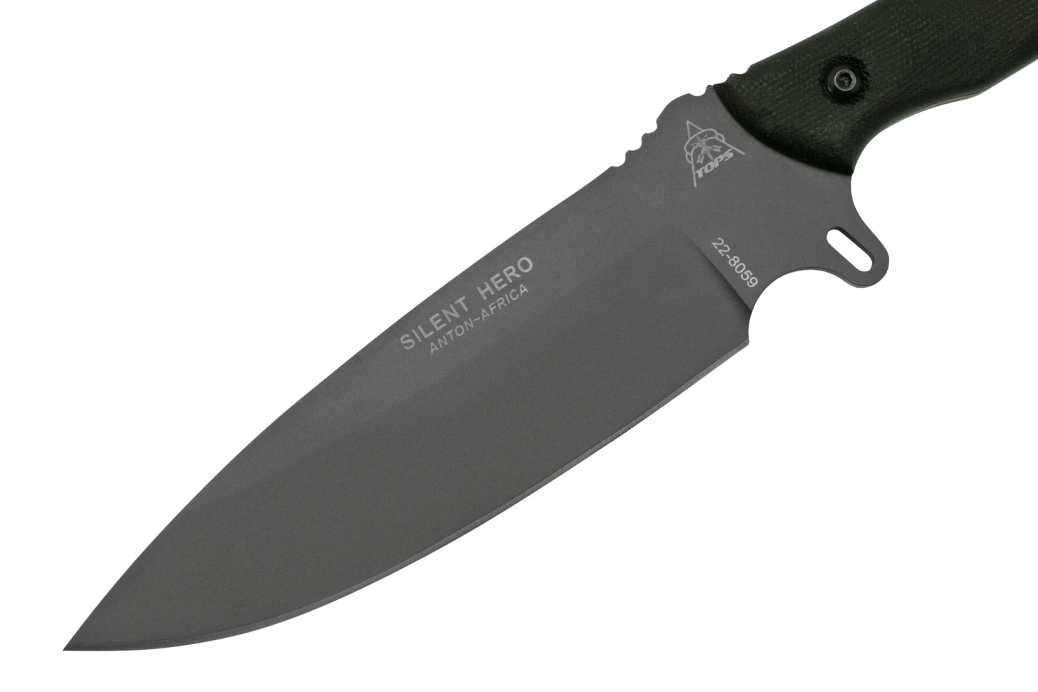 TOPS Knives Silent Hero 3, Cuchillo De Supervivencia HERO-03-SH, Diseño De Anton Du Plessis - Imagen 3