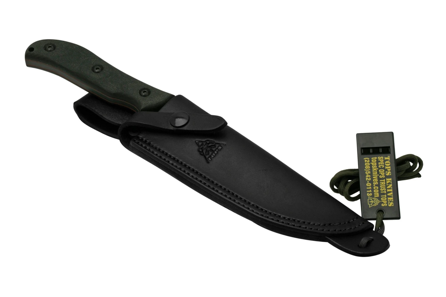 TOPS Knives Silent Hero 3, Cuchillo De Supervivencia HERO-03-SH, Diseño De Anton Du Plessis - Imagen 6