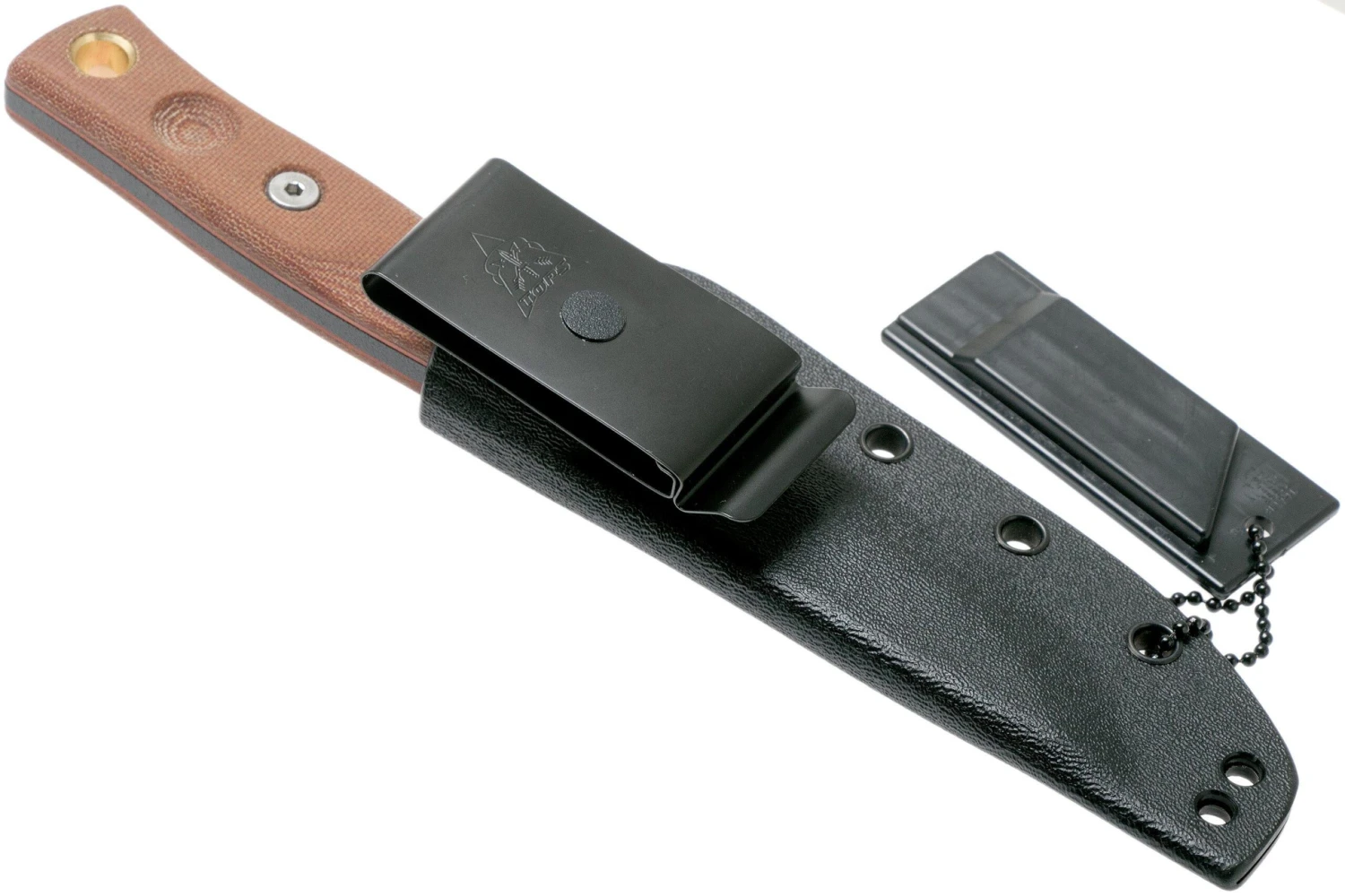 TOPS Knives TOPS Fieldcraft3.5 Mini BROS, Brown Micarta MBROS-01 Cuchillo Bushcraft - Imagen 8