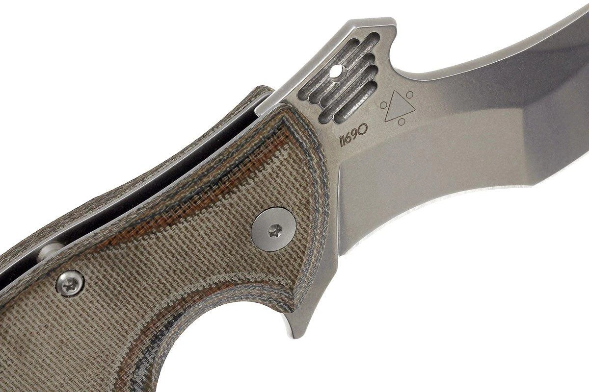 Viper Magà V5912CA N690 Stonewashed Plain Edge, Micarta - Imagen 5