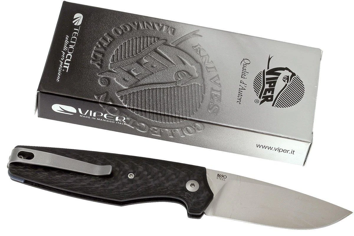 Viper Dan 1 5928FC Carbon N690, Drop-point - Imagen 9