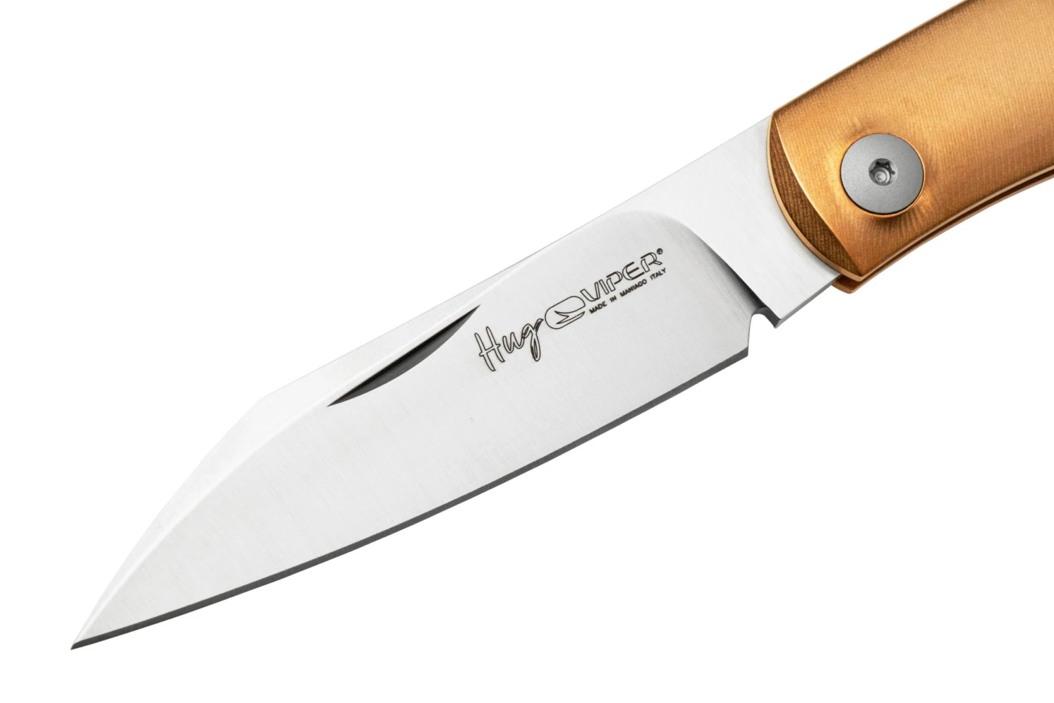 Viper Hug V5990BR Sandblasted Bronze Plain Navaja, Sacha Thiel Design - Imagen 3